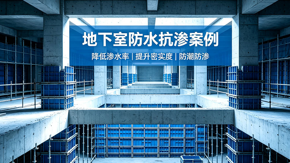 地下室防水抗渗混凝土案例_抗渗外加剂工程应用
